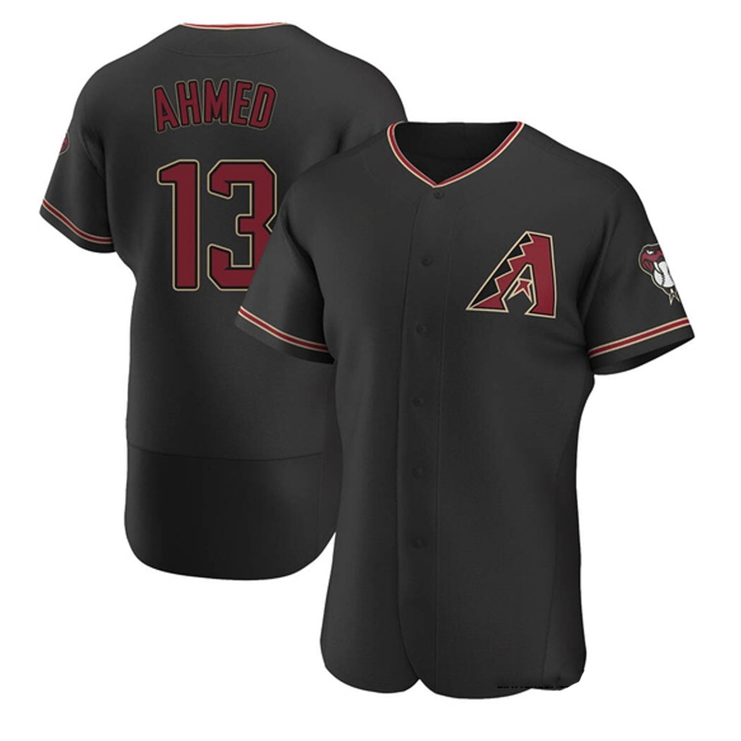 Nick Ahmed Arizona Diamondbacks 13 Jersey
