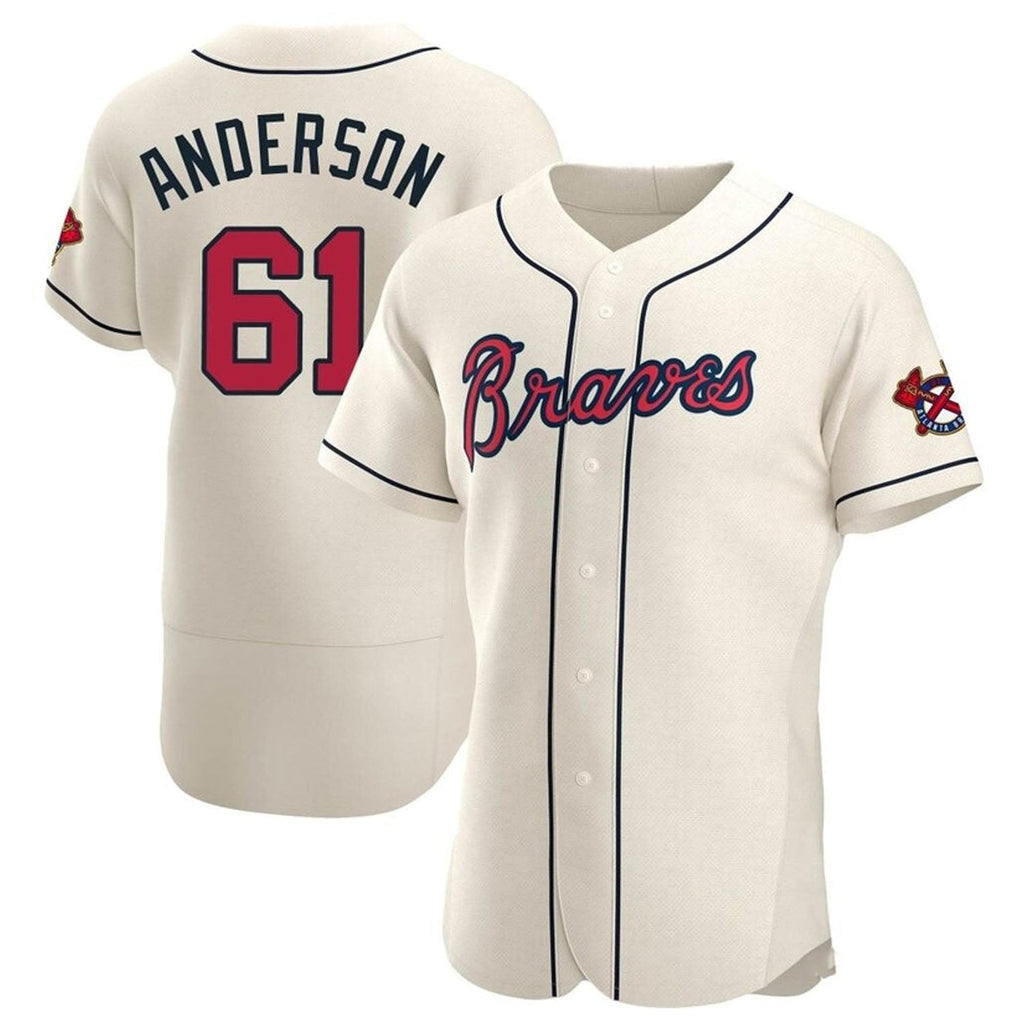 Nick Anderson Atlanta Braves 61 Jersey