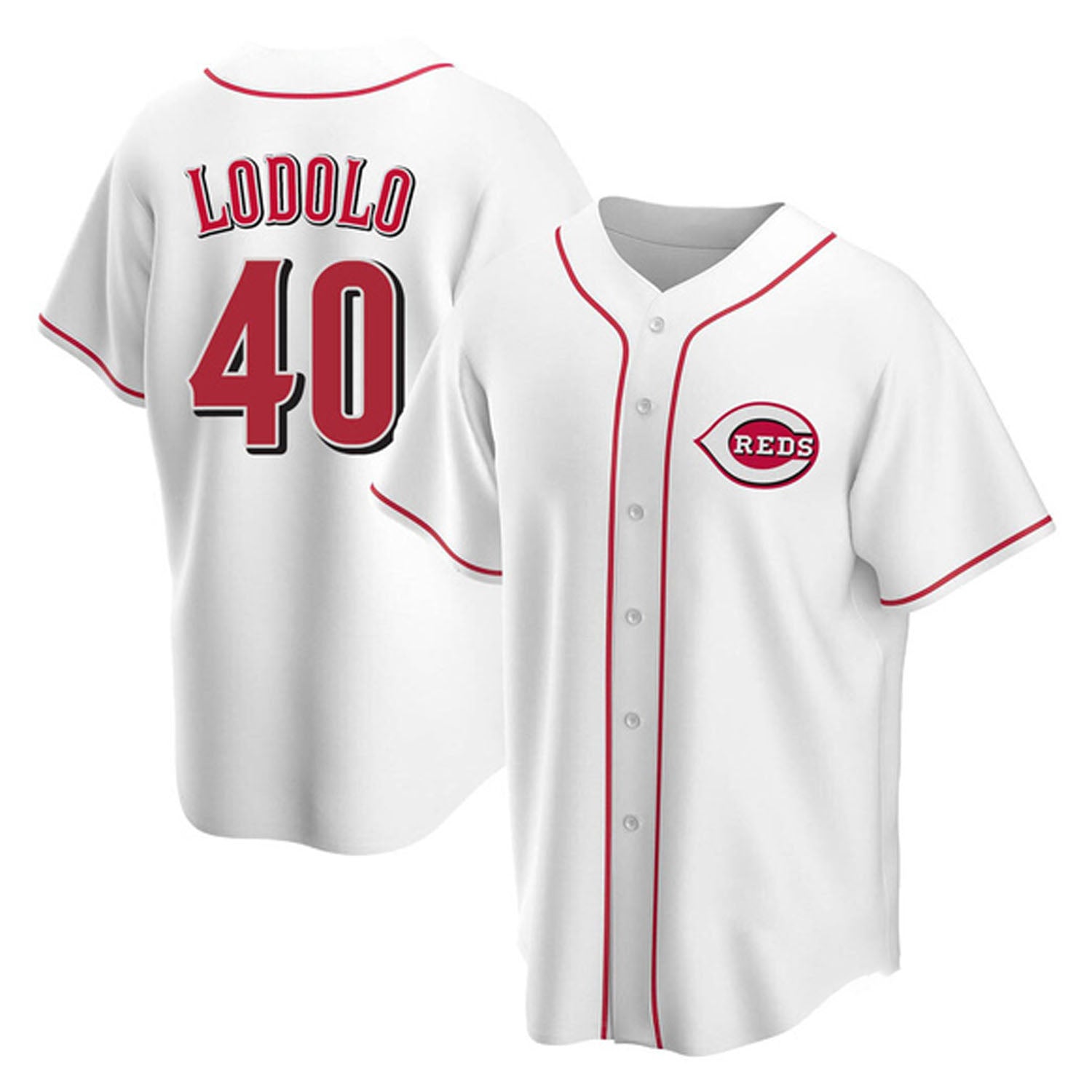 Nick Lodolo Cincinnati Reds 40 Jersey