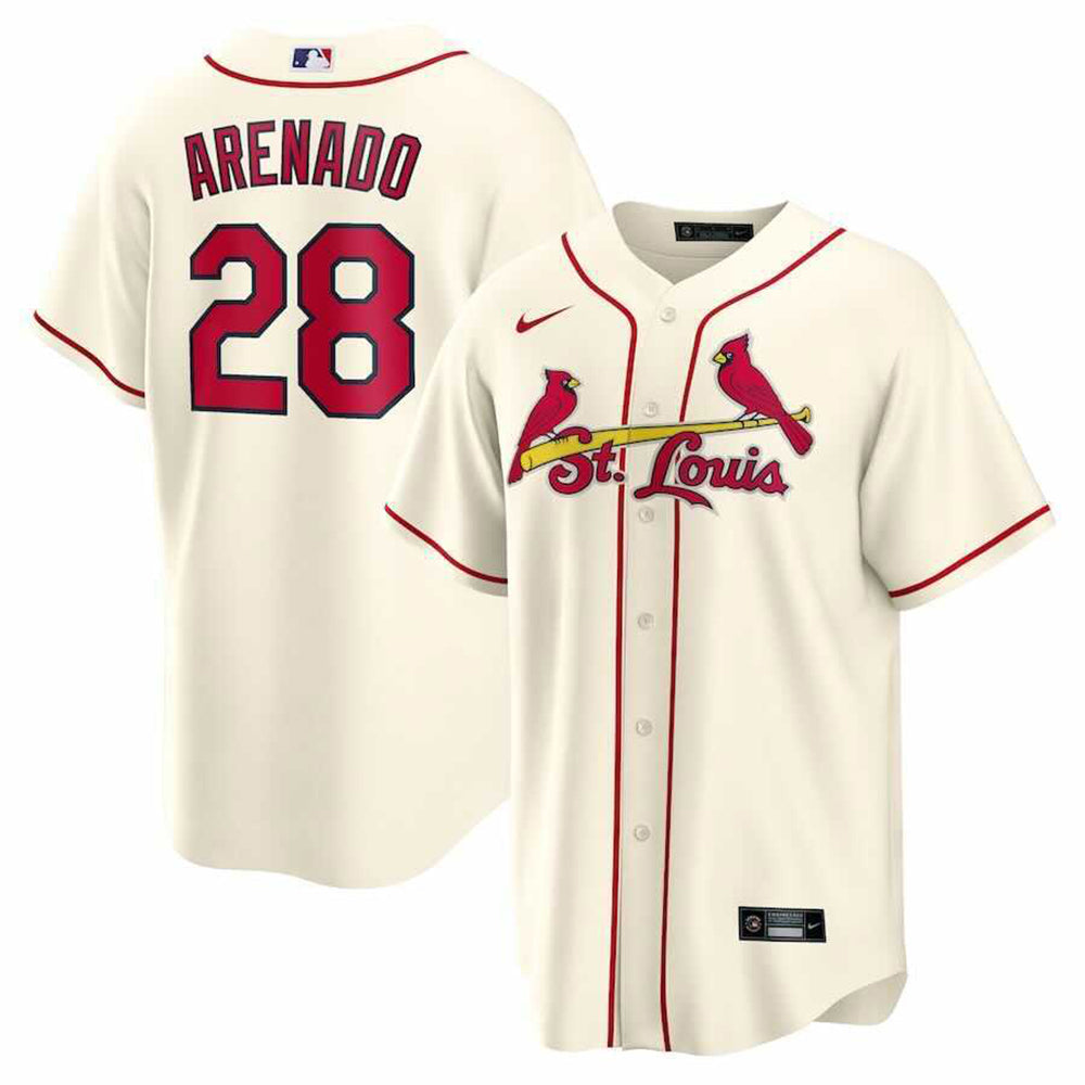 Nolan Arenado St Louise Cardinals 28 Jersey
