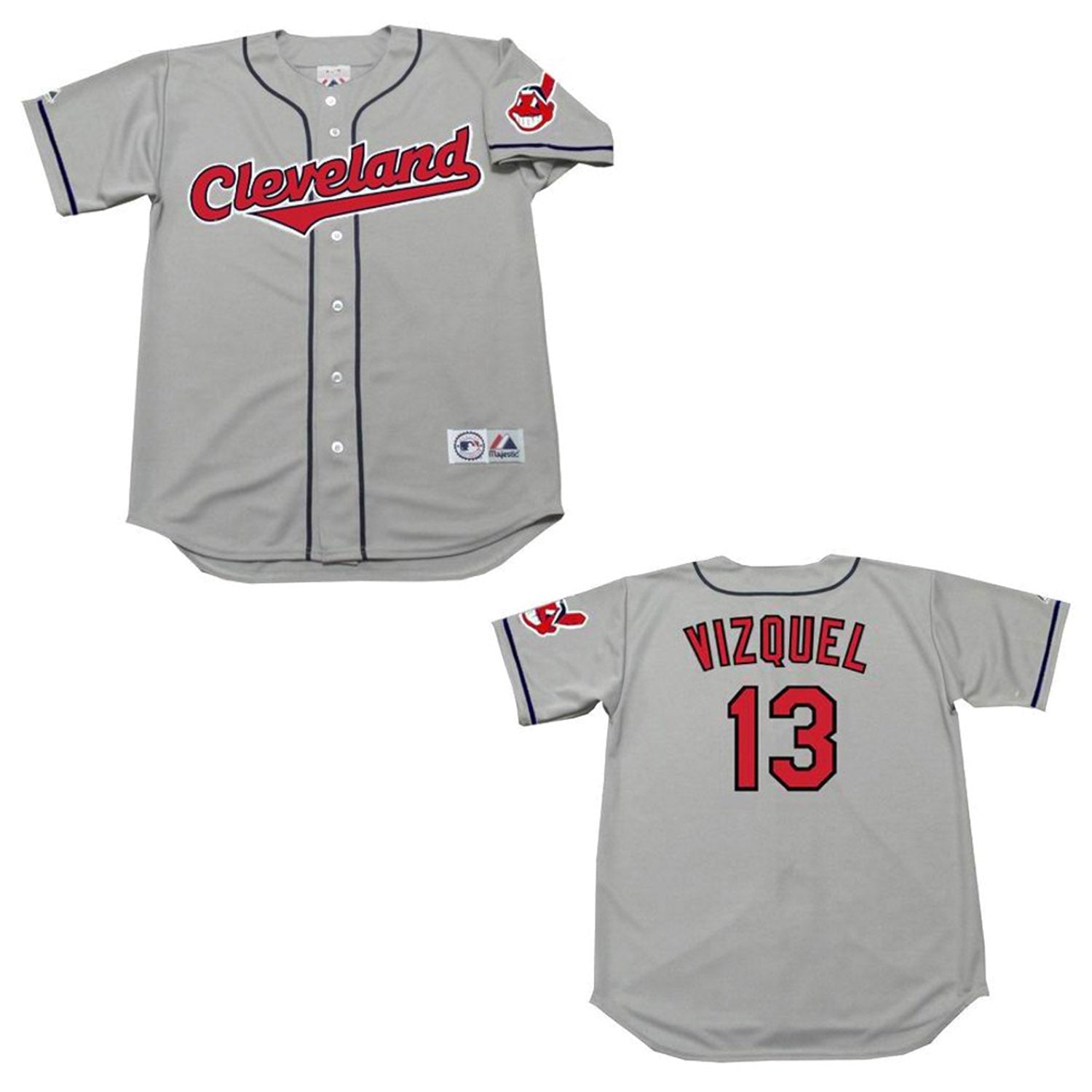 Omar Vizquel Cleveland Indians 13 Jersey