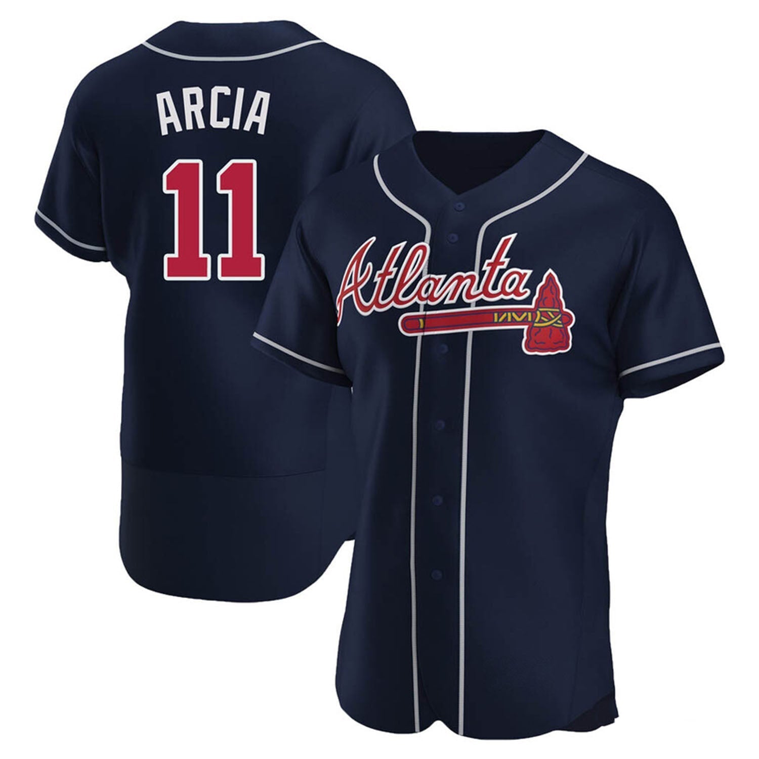 Orlando Arcia Atlanta Braves 11 Jersey