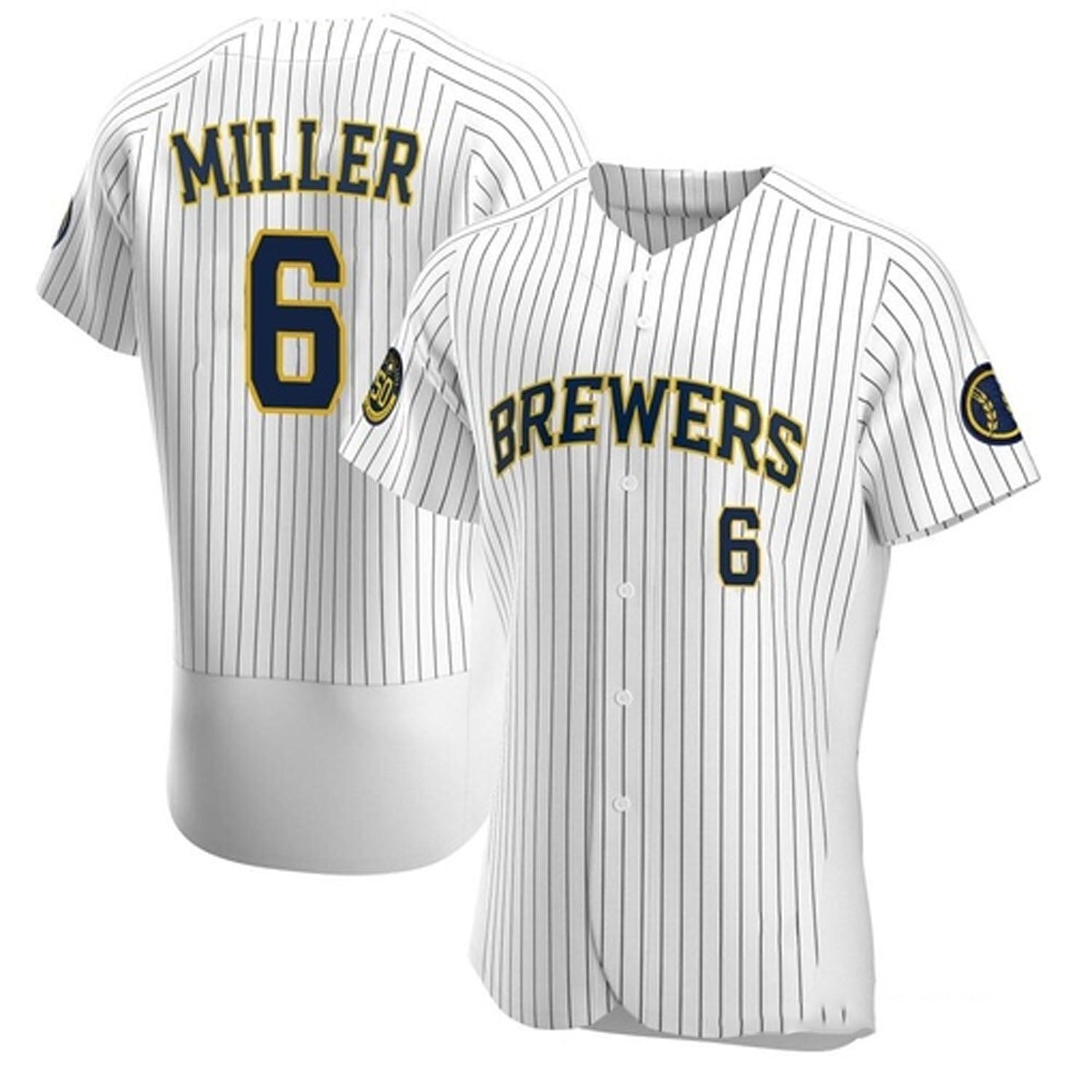 Owen Miller Milwaukee Brewers 6 Jersey