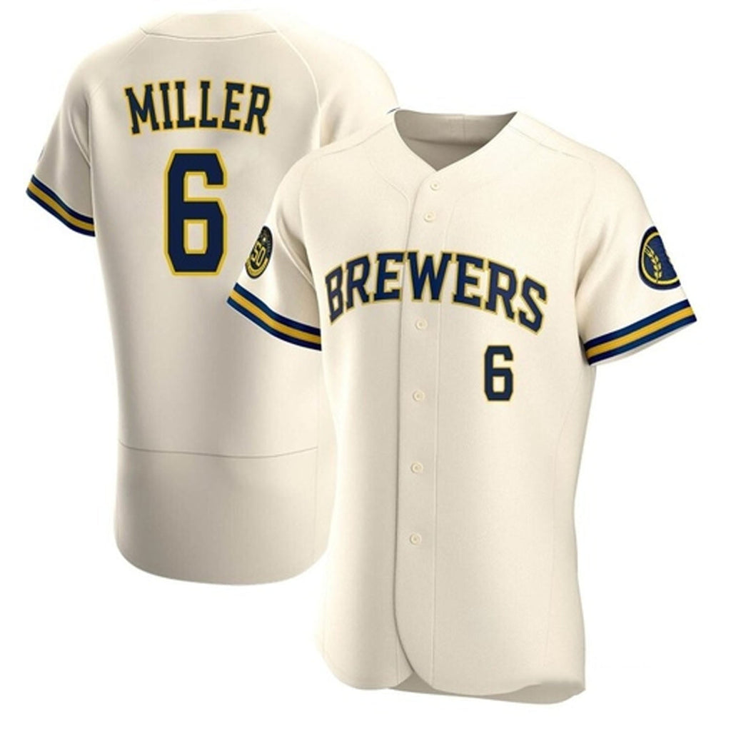 Owen Miller Milwaukee Brewers 6 Jersey