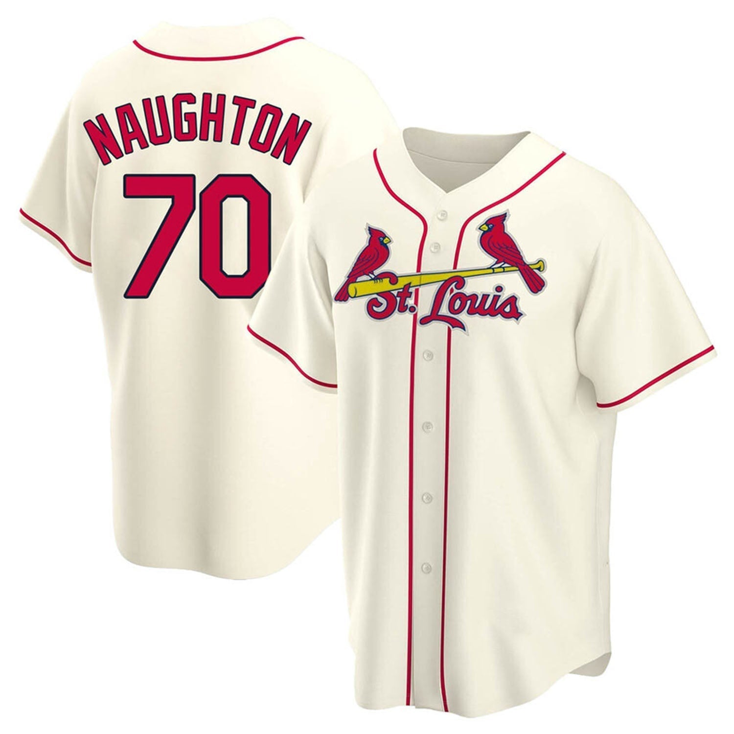 Packy Naughton St Louis Cardinals 70 Jersey