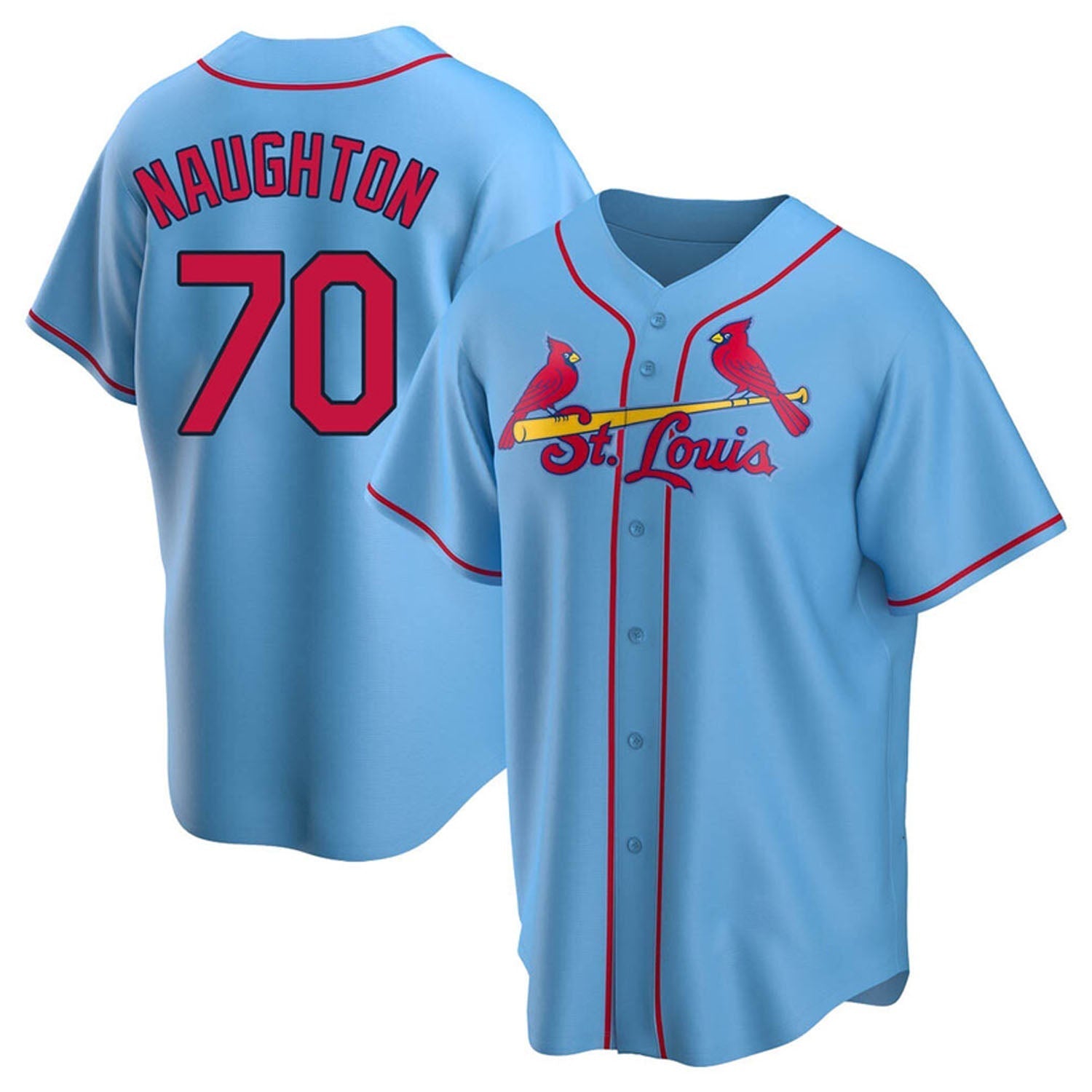 Packy Naughton St Louis Cardinals 70 Jersey