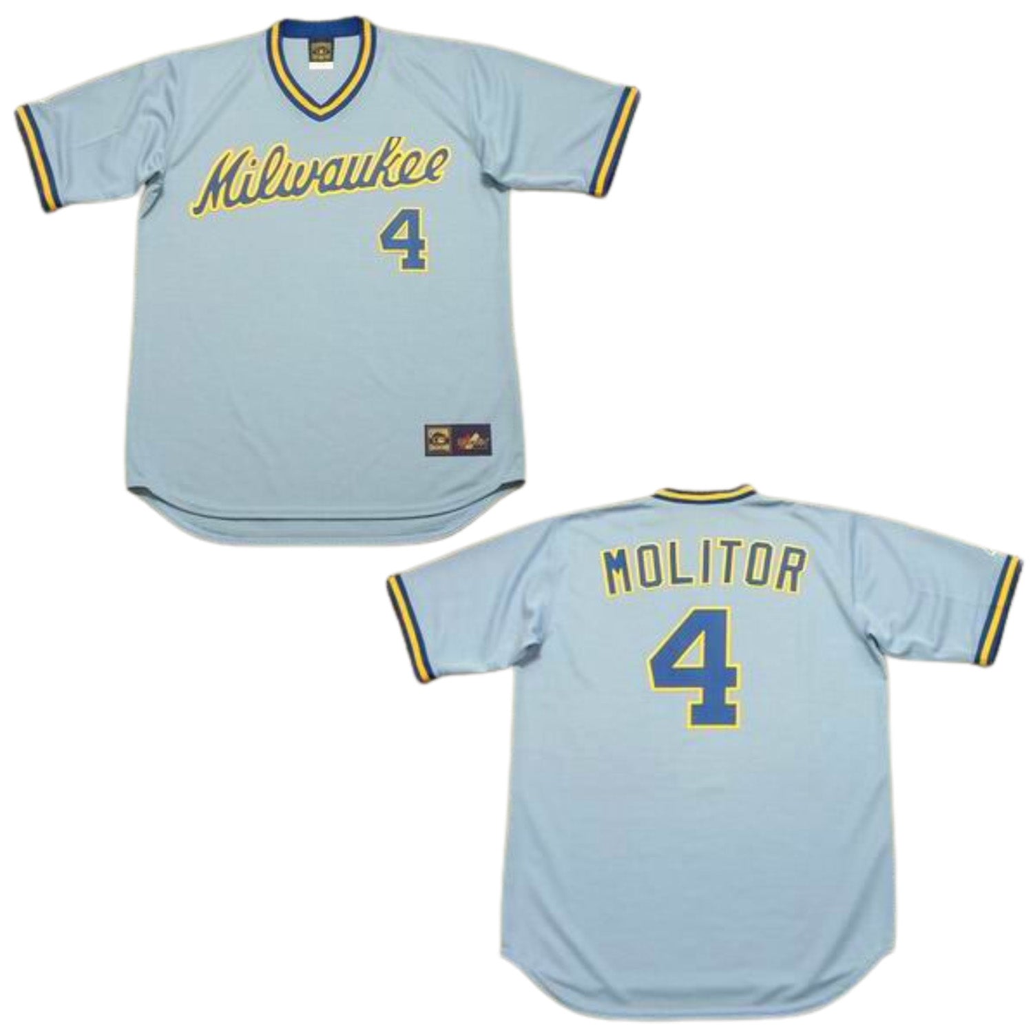 Paul Molitor Milwaukee Brewers 4 Jersey