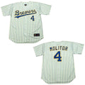 Paul Molitor Milwaukee Brewers 4 Jersey