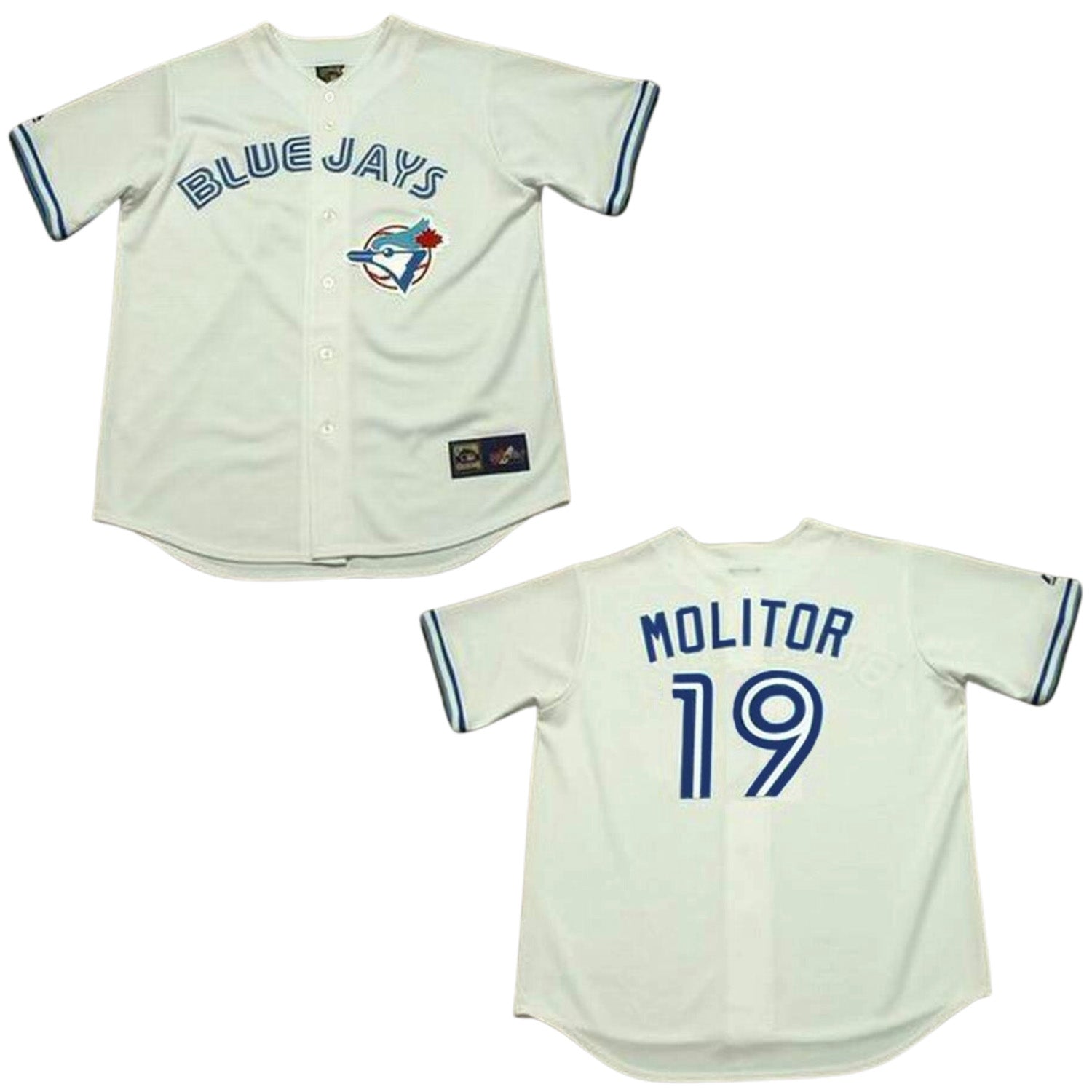 Paul Molitor Toronto Blue Jays 19 Jersey