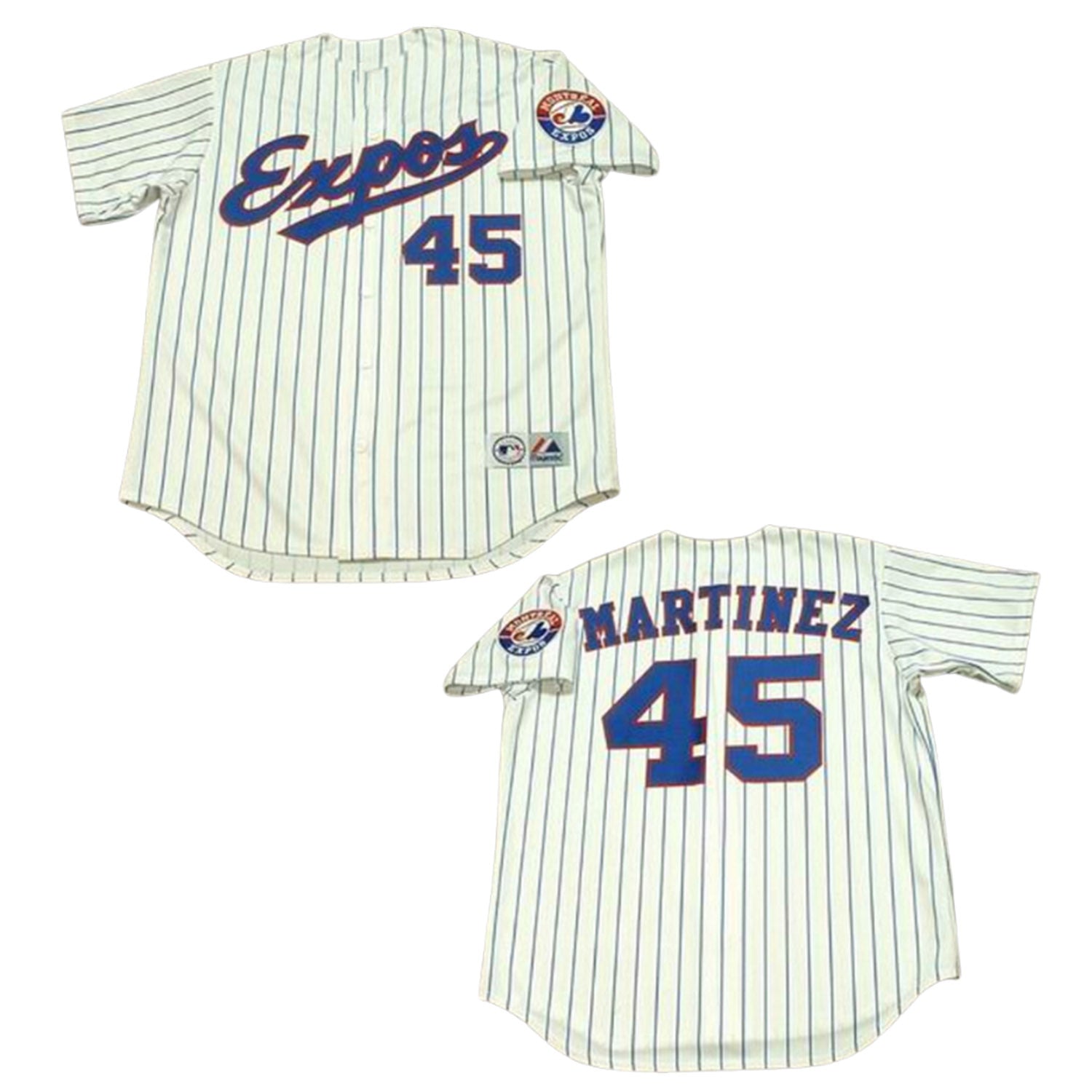 Pedro Martinez Montreal Expos 45 Jersey