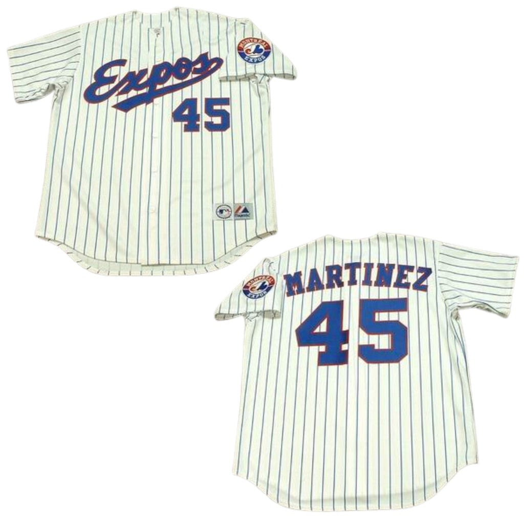 Pedro Martinez Montreal Expos 45 Jersey