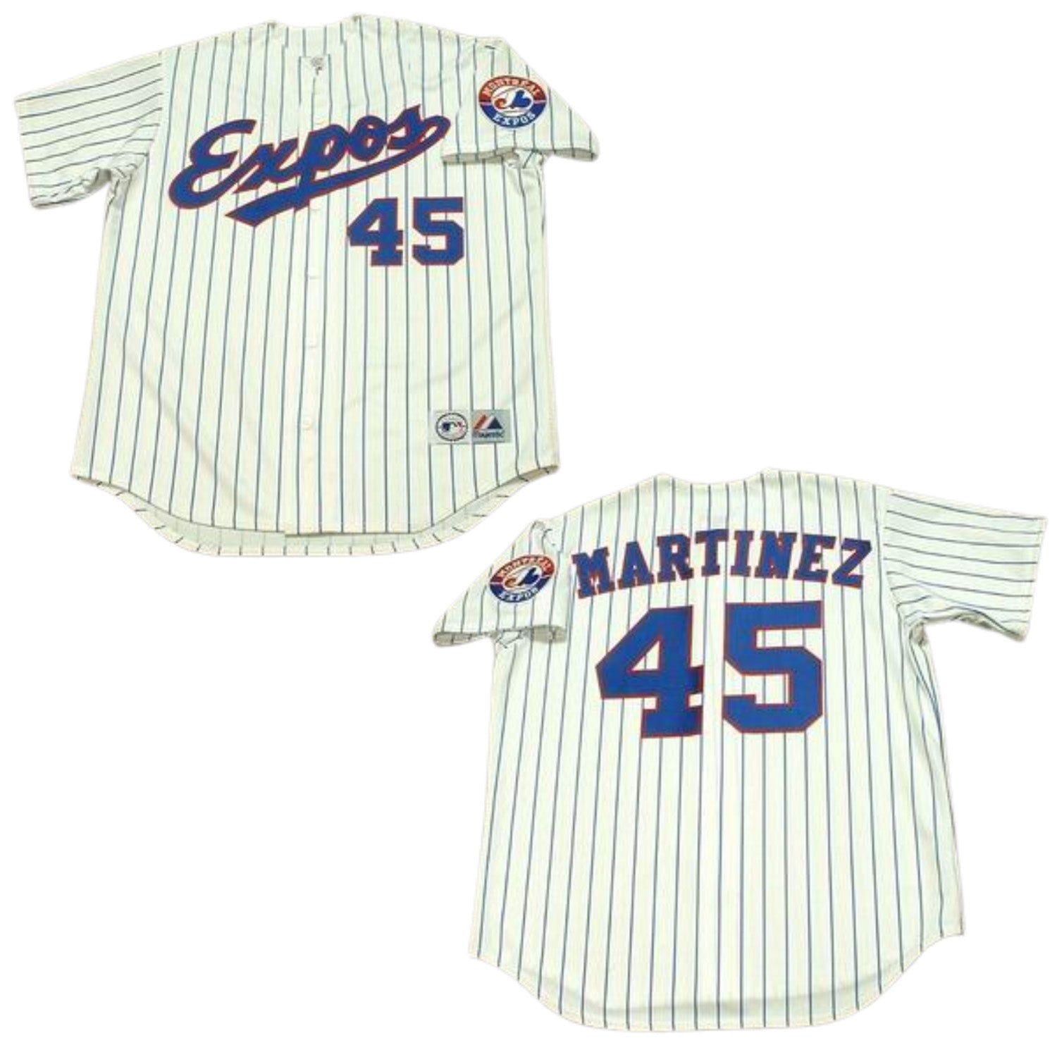 Pedro Martinez Montreal Expos 45 Jersey