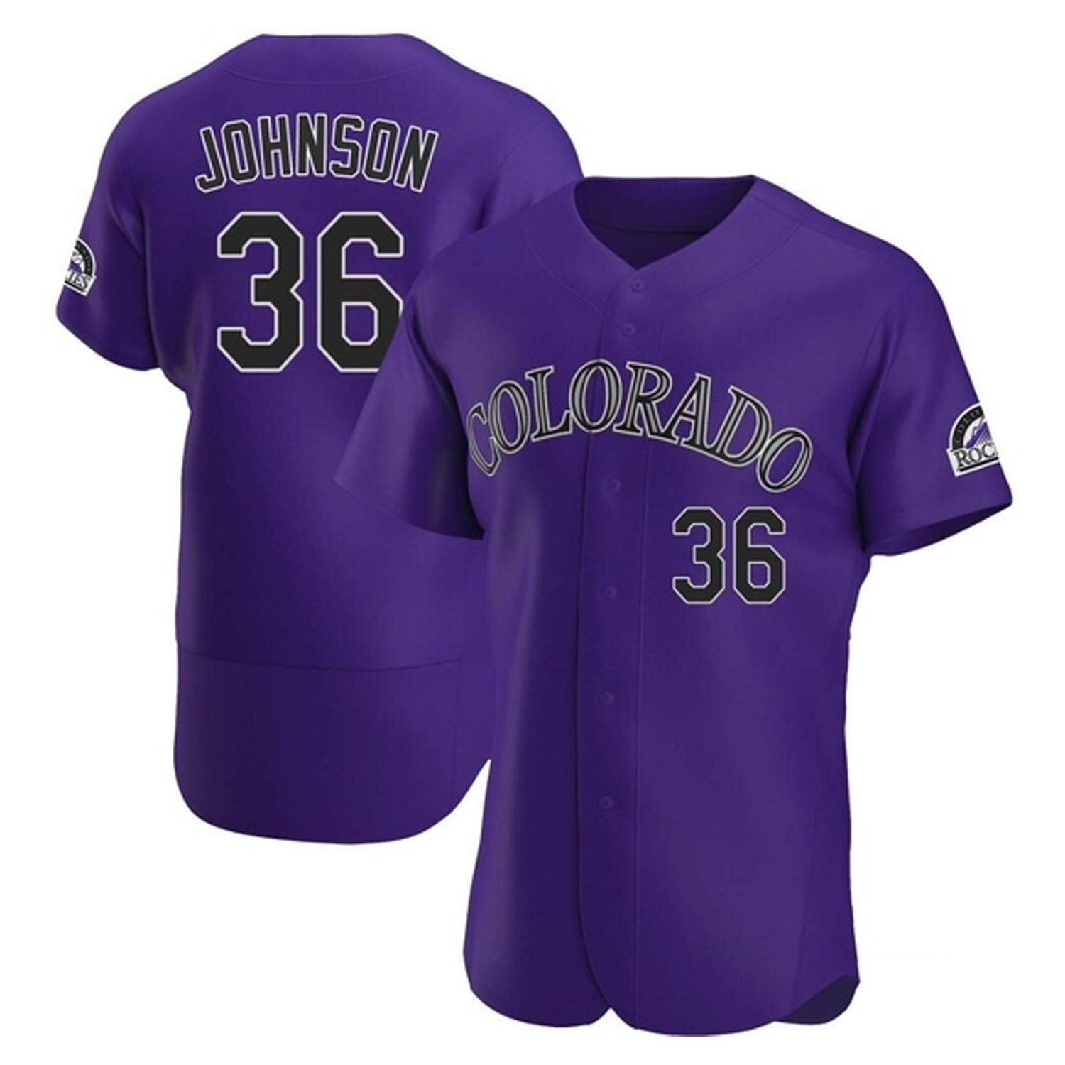 Pierce Johnson Colorado Rockies 36 Jersey