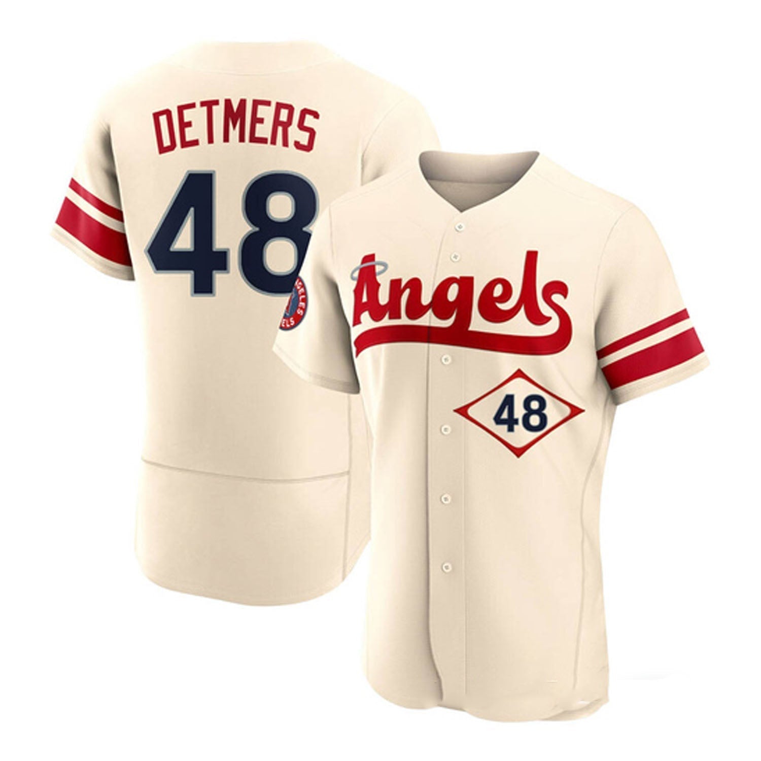 Reid Detmers Los Angeles Angels 48 Jersey