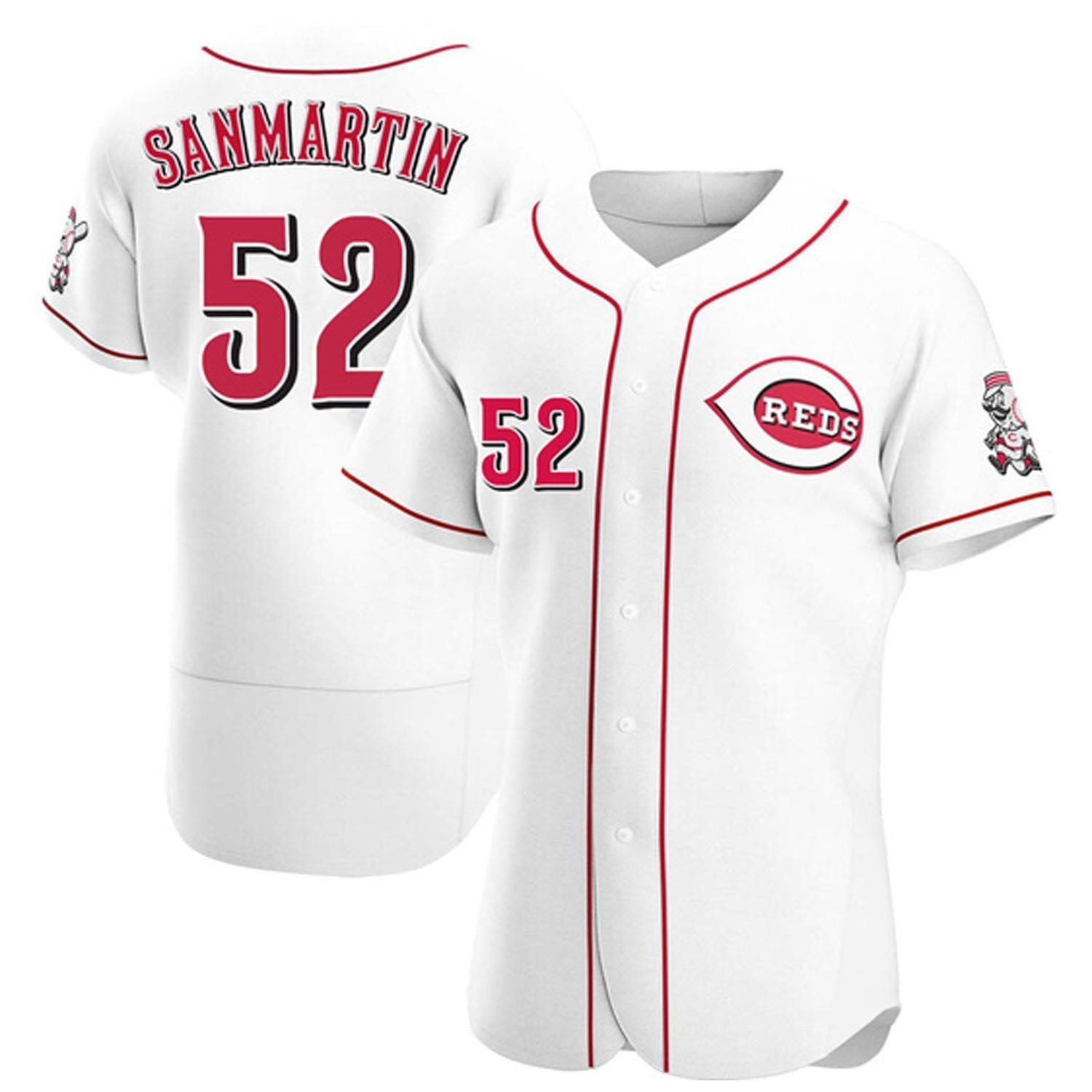 Reiver Sanmartin Cincinnati Reds 52 Jersey