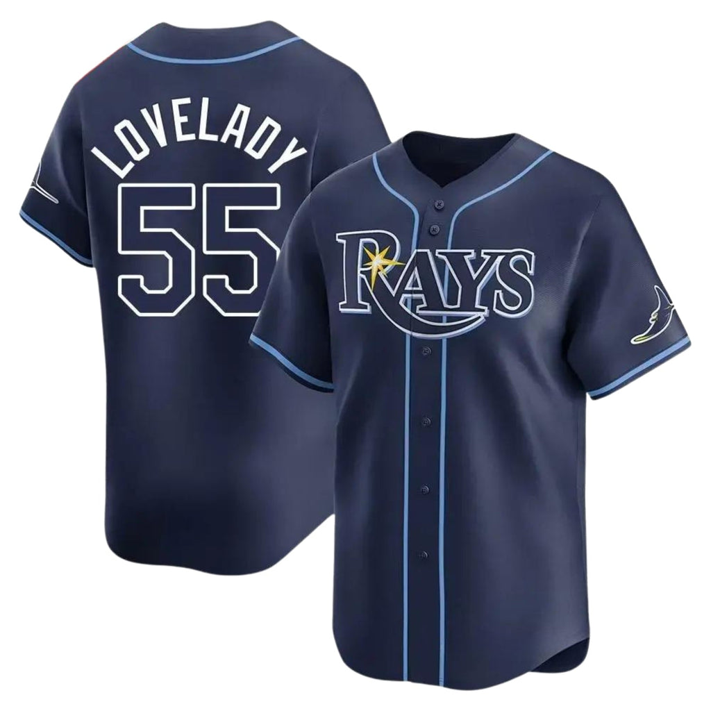 Richard Lovelady Tampa Bay Rays 55 Jersey