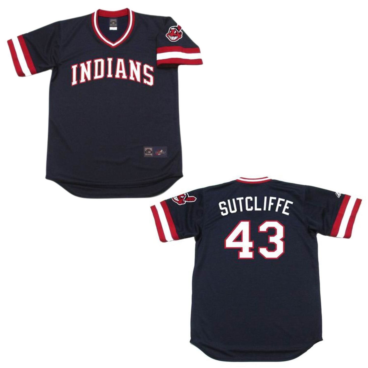 Rick Sutcliffe Cleveland Indians 43 Jersey