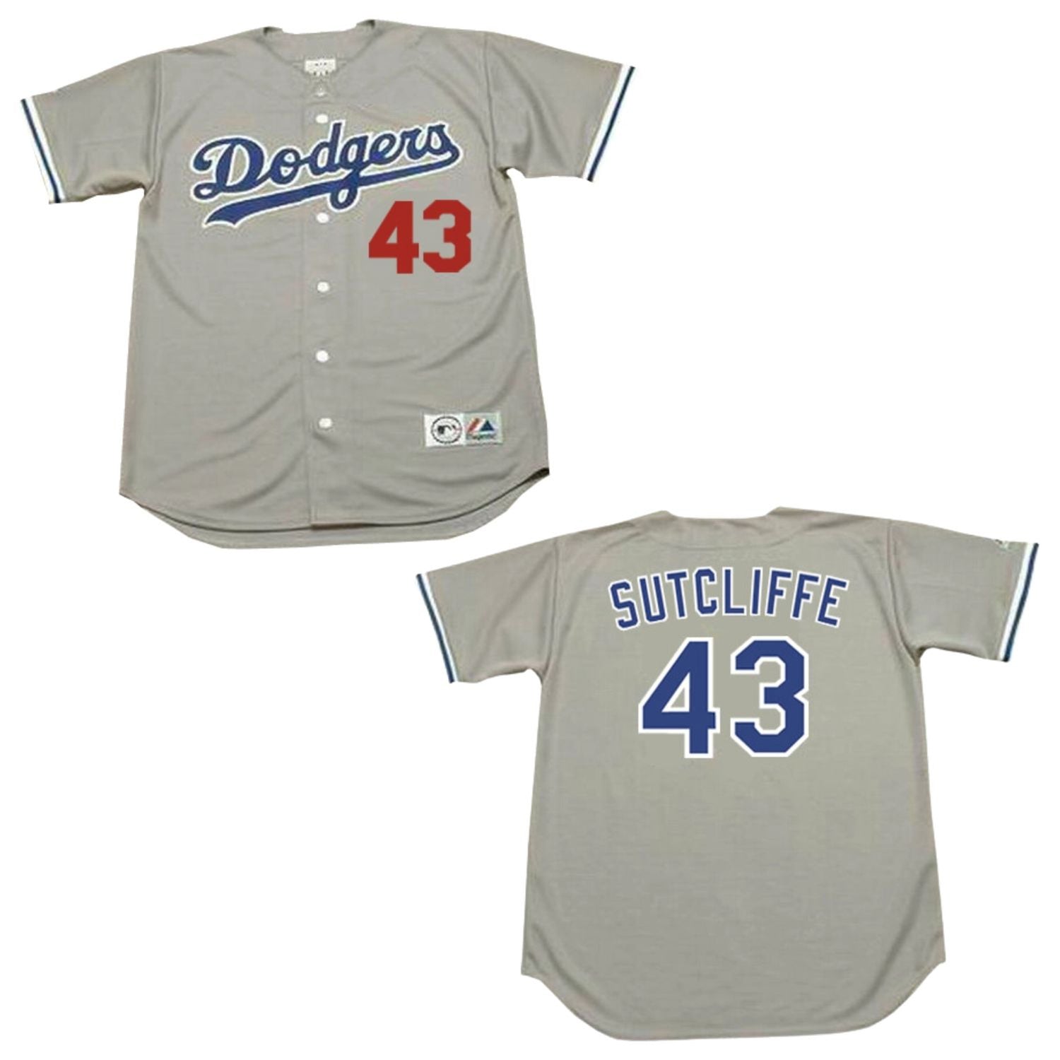 Rick Sutcliffe Los Angeles Dodgers 43 Jersey