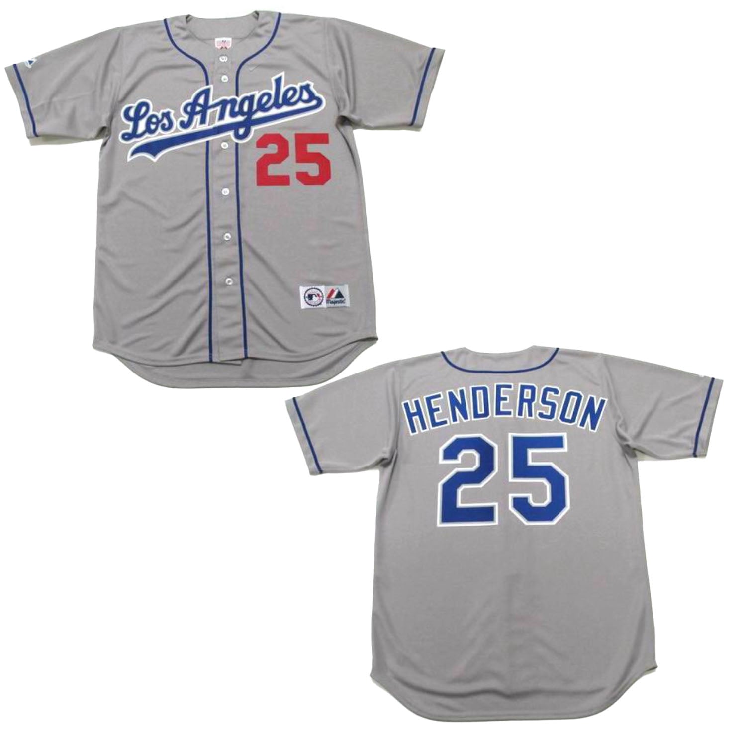 Rickey Henderson Los Angeles Dodgers 25 Jersey
