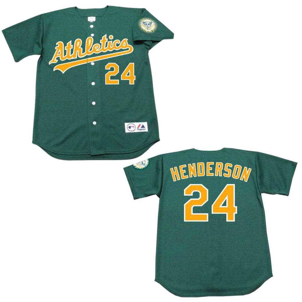 Rickey Henderson Oakland Athletics 24 Jersey
