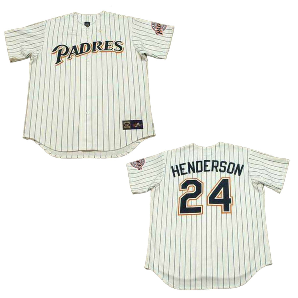 Rickey Henderson San Diego Padres 24 Jersey