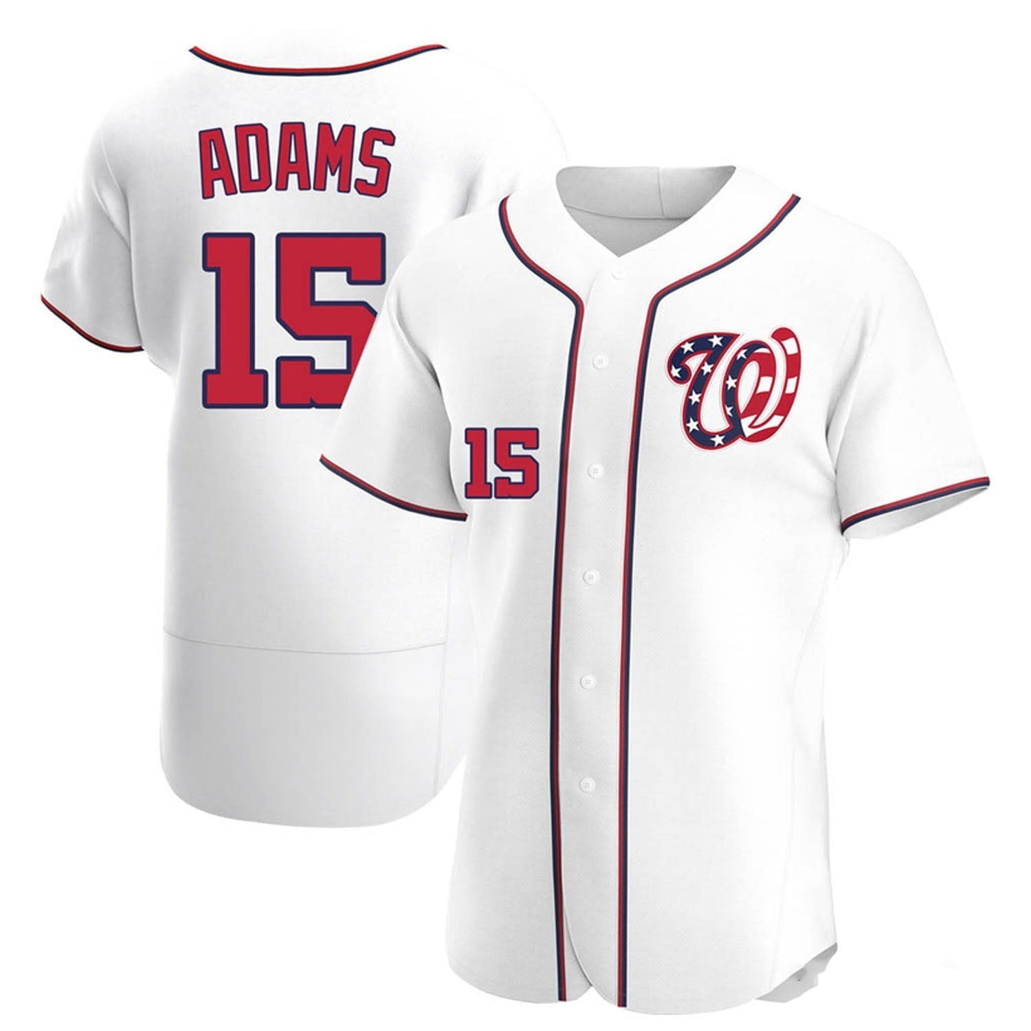Riley Adams Washington Nationals 15 Jersey