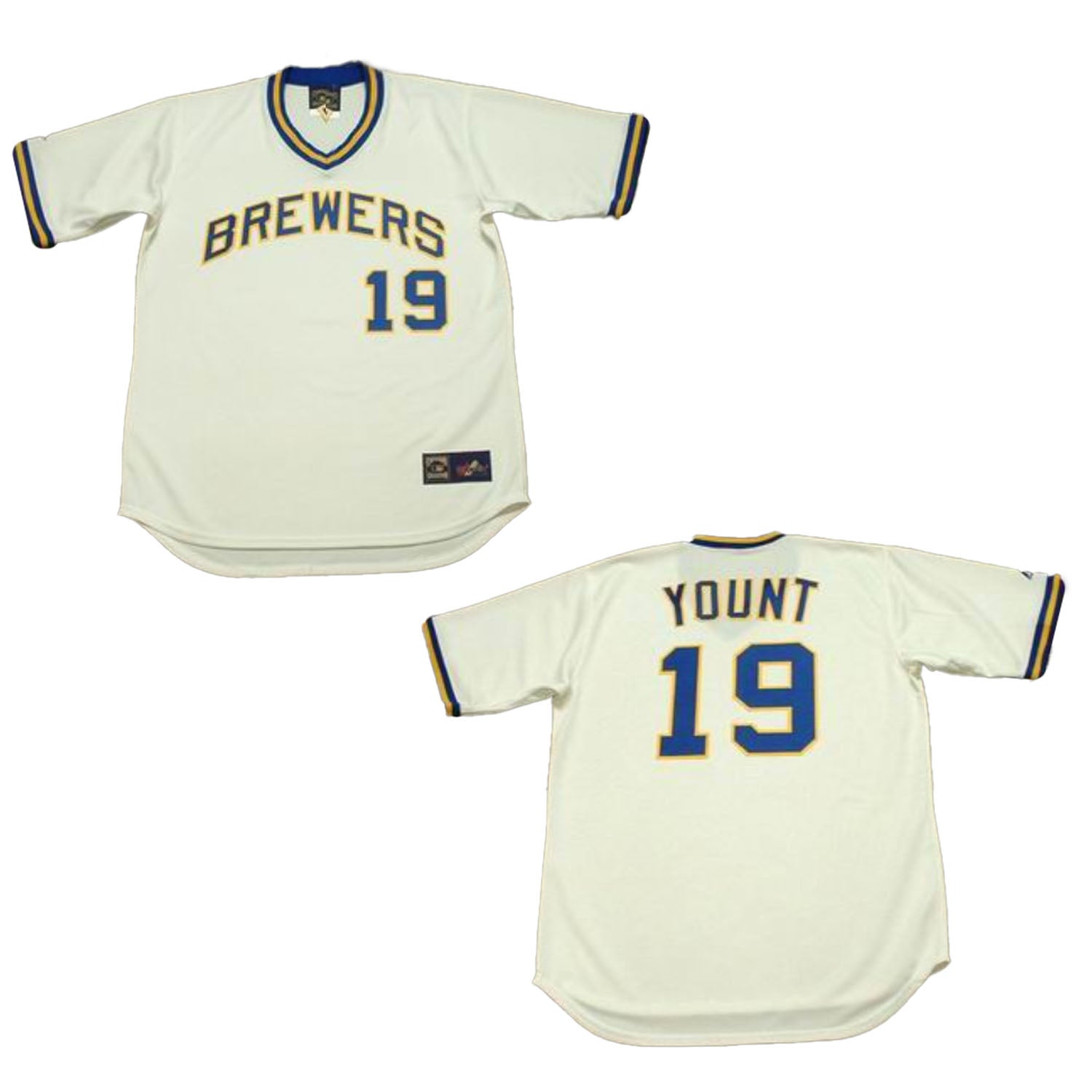 Robin Yount Milwaukee Brewers 19 Jersey