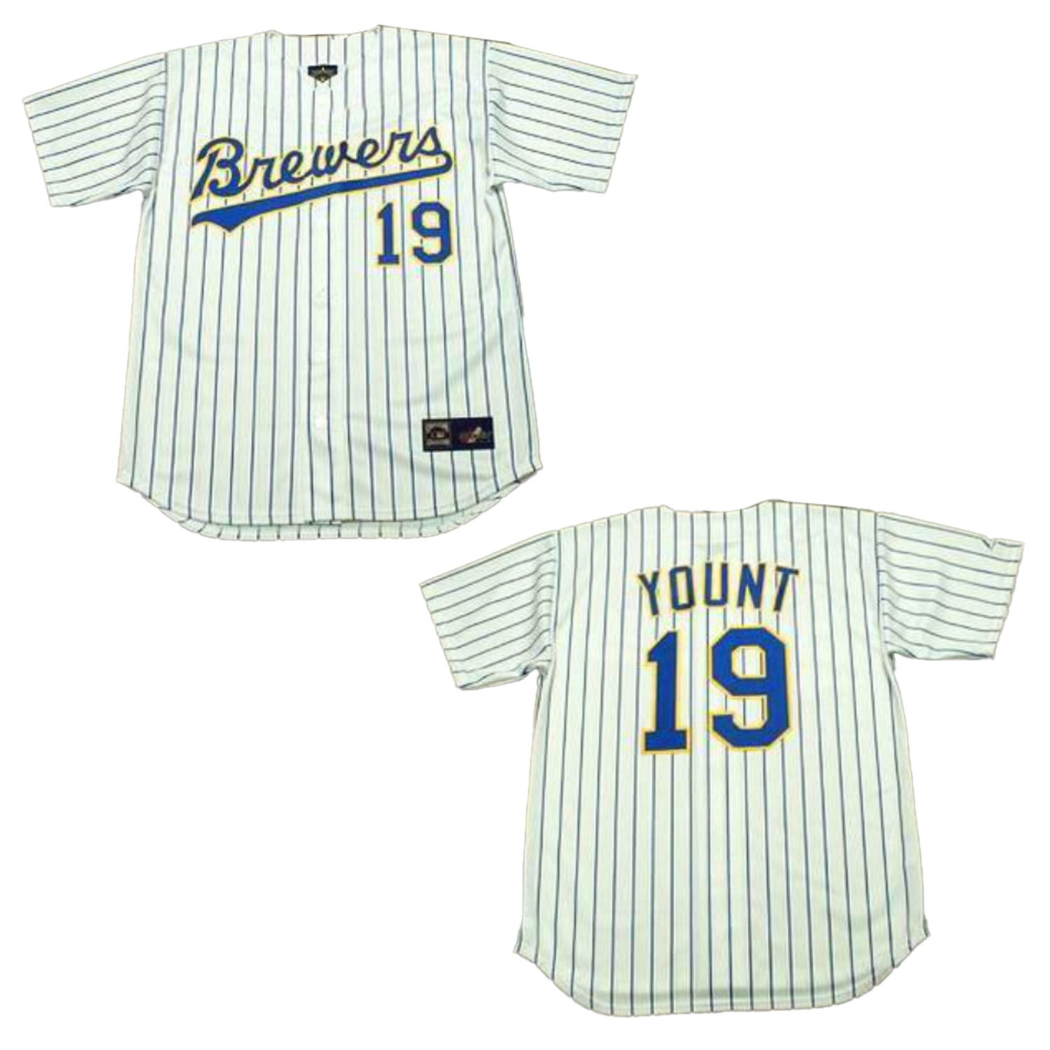 Robin Yount Milwaukee Brewers 19 Jersey