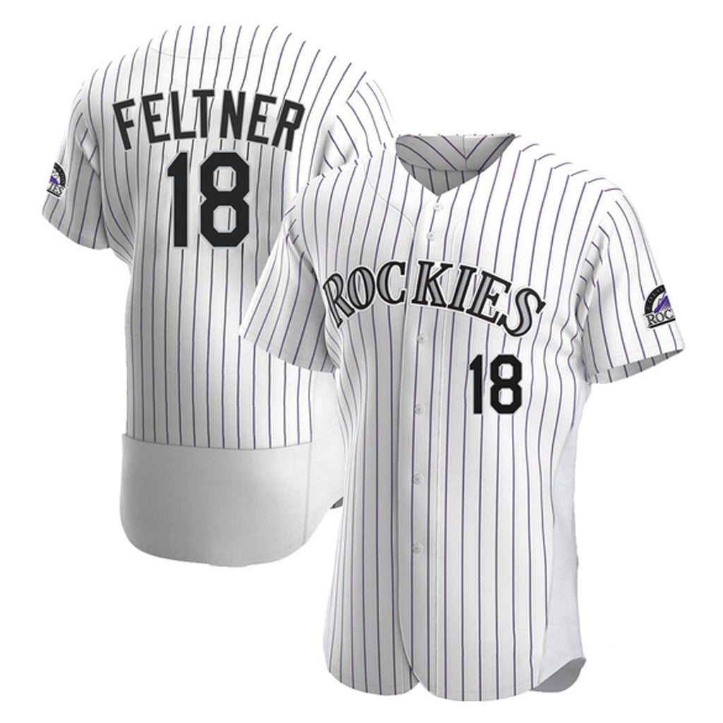 Ryan Feltner Colorado Rockies 18 Jersey