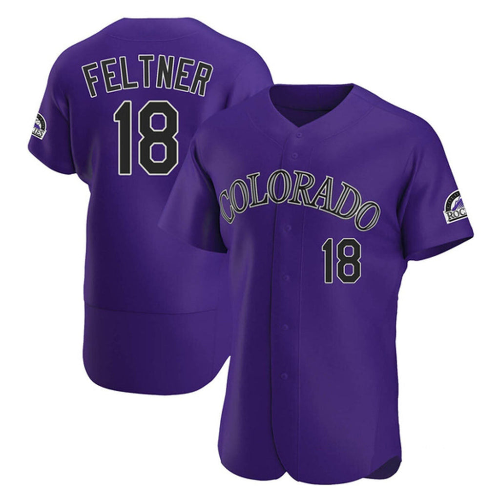 Ryan Feltner Colorado Rockies 18 Jersey