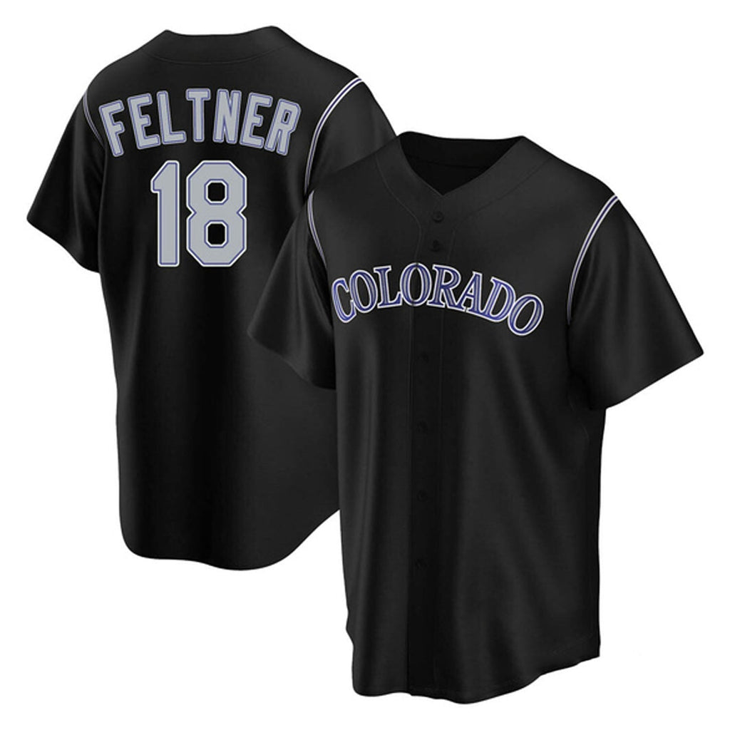Ryan Feltner Colorado Rockies 18 Jersey