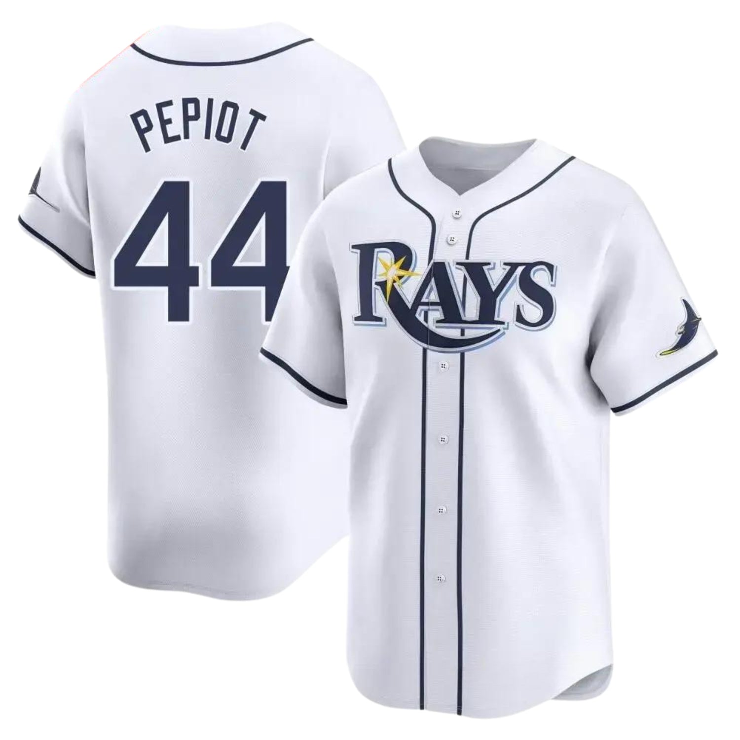 Ryan Pepiot Tampa Bay Rays 44 Jersey