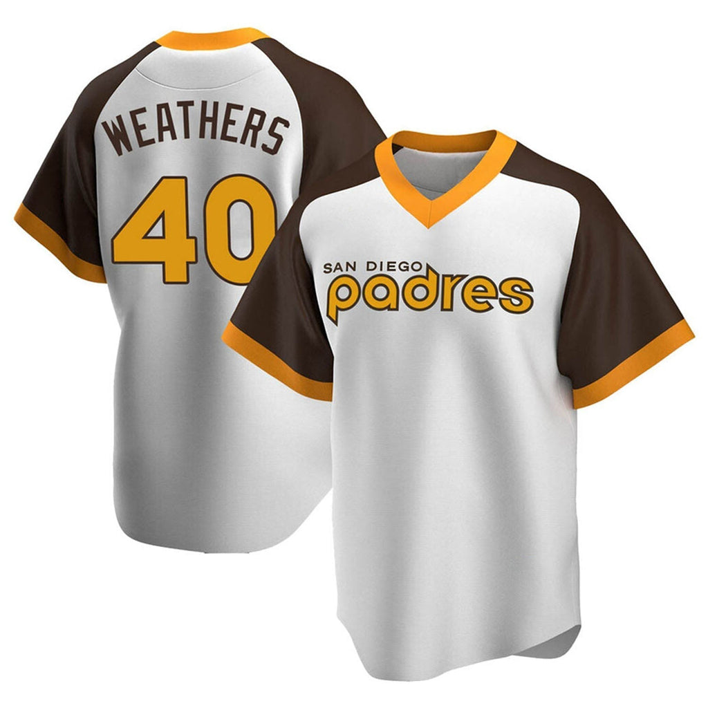 Ryan Weathers San Diego Padres 40 Jersey
