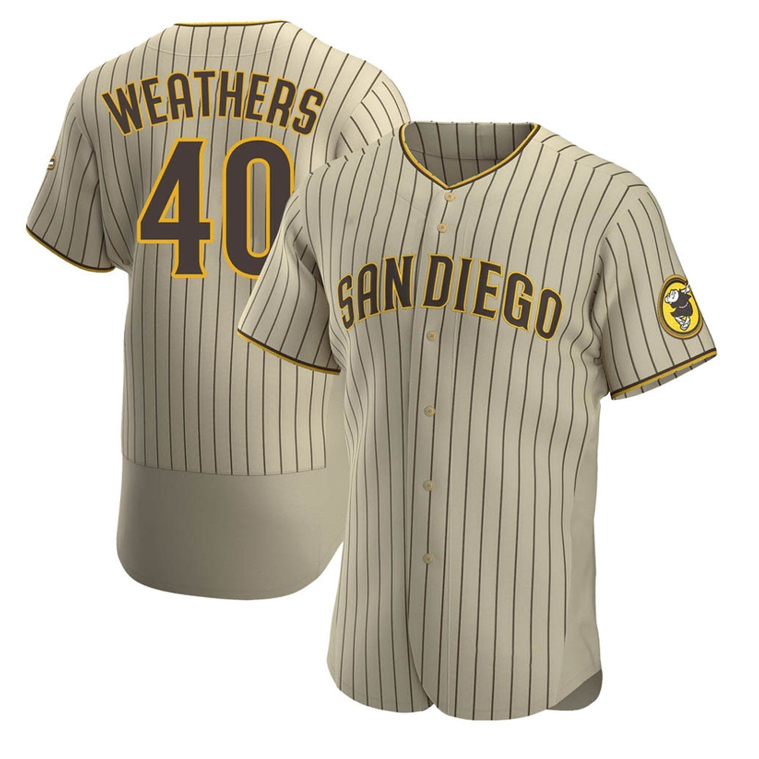 Ryan Weathers San Diego Padres 40 Jersey