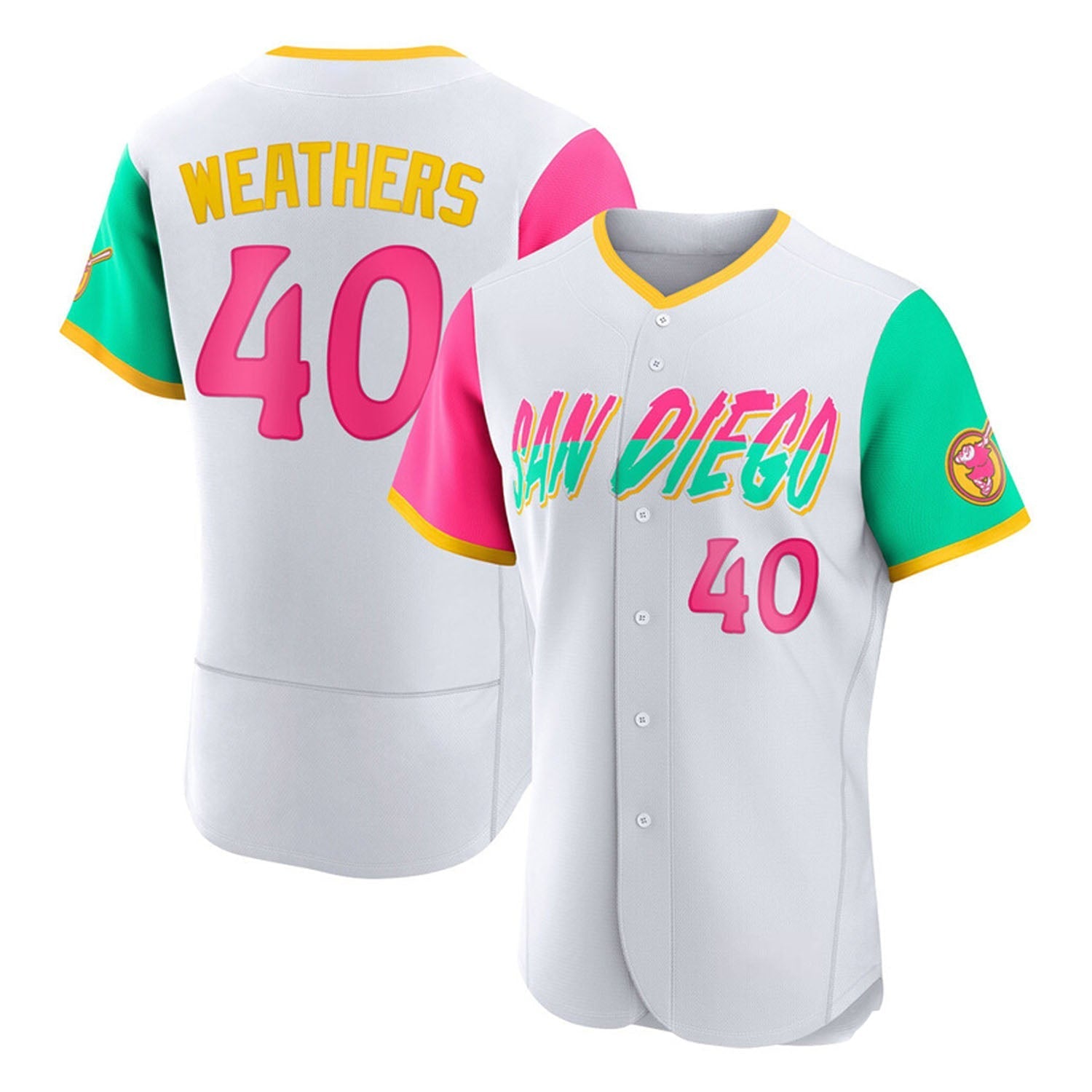 Ryan Weathers San Diego Padres 40 Jersey