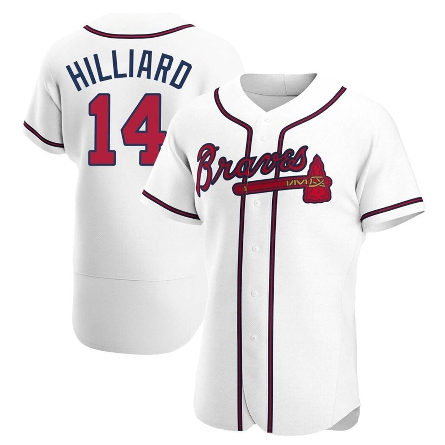 Sam Hilliard Atlanta Braves 14 Jersey