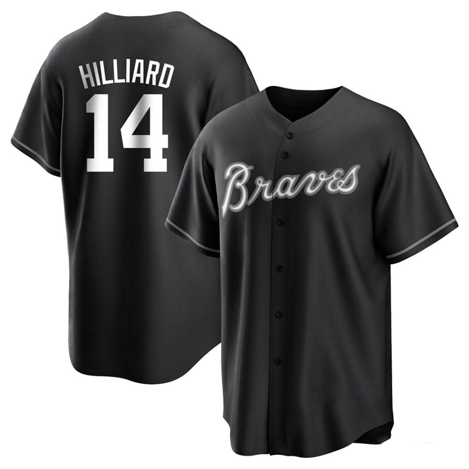 Sam Hilliard Atlanta Braves 14 Jersey