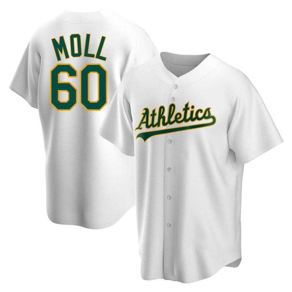 Sam Moll Oakland Athletics 60 Jersey