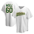 Sam Moll Oakland Athletics 60 Jersey
