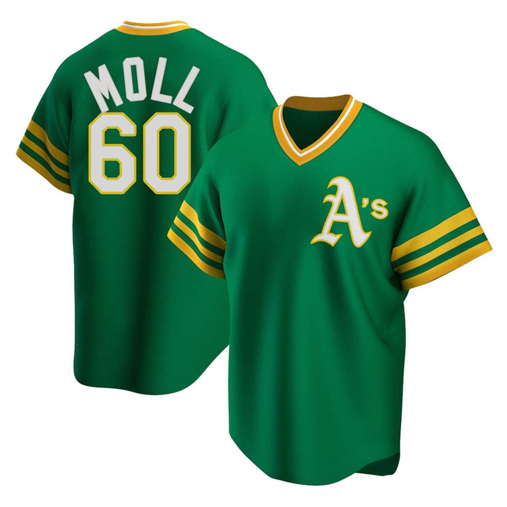 Sam Moll Oakland Athletics 60 Jersey