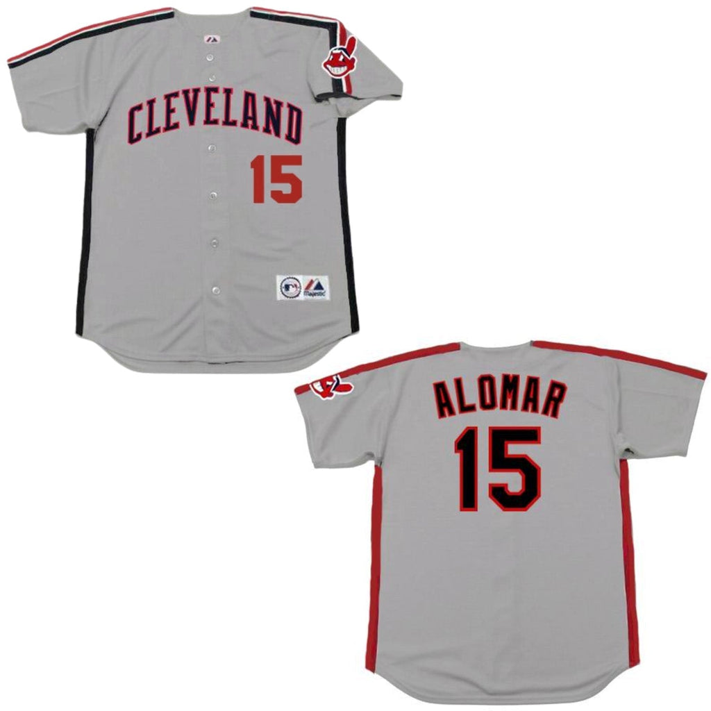 Sandy Alomar Cleveland Indians 15 Jersey