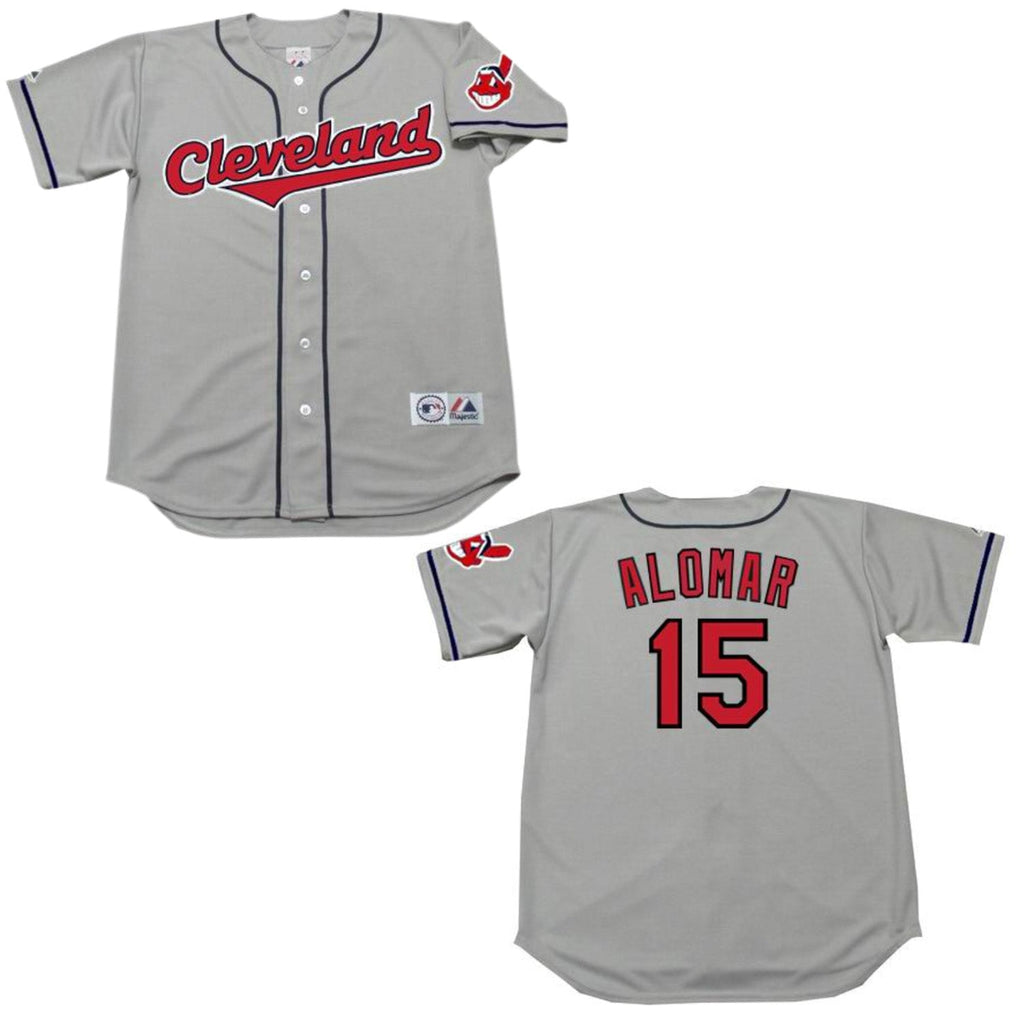 Sandy Alomar Cleveland Indians 15 Jersey