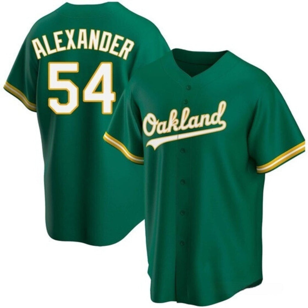 Scott Alexander Oakland Athletics 54 Jersey