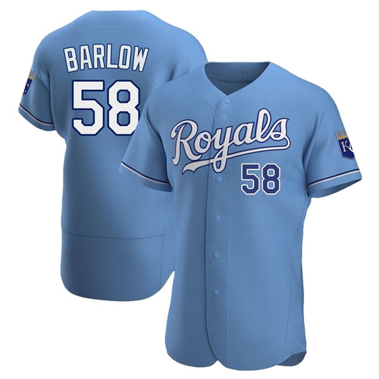 Scott Barlow Kansas City Royals 58 Jersey