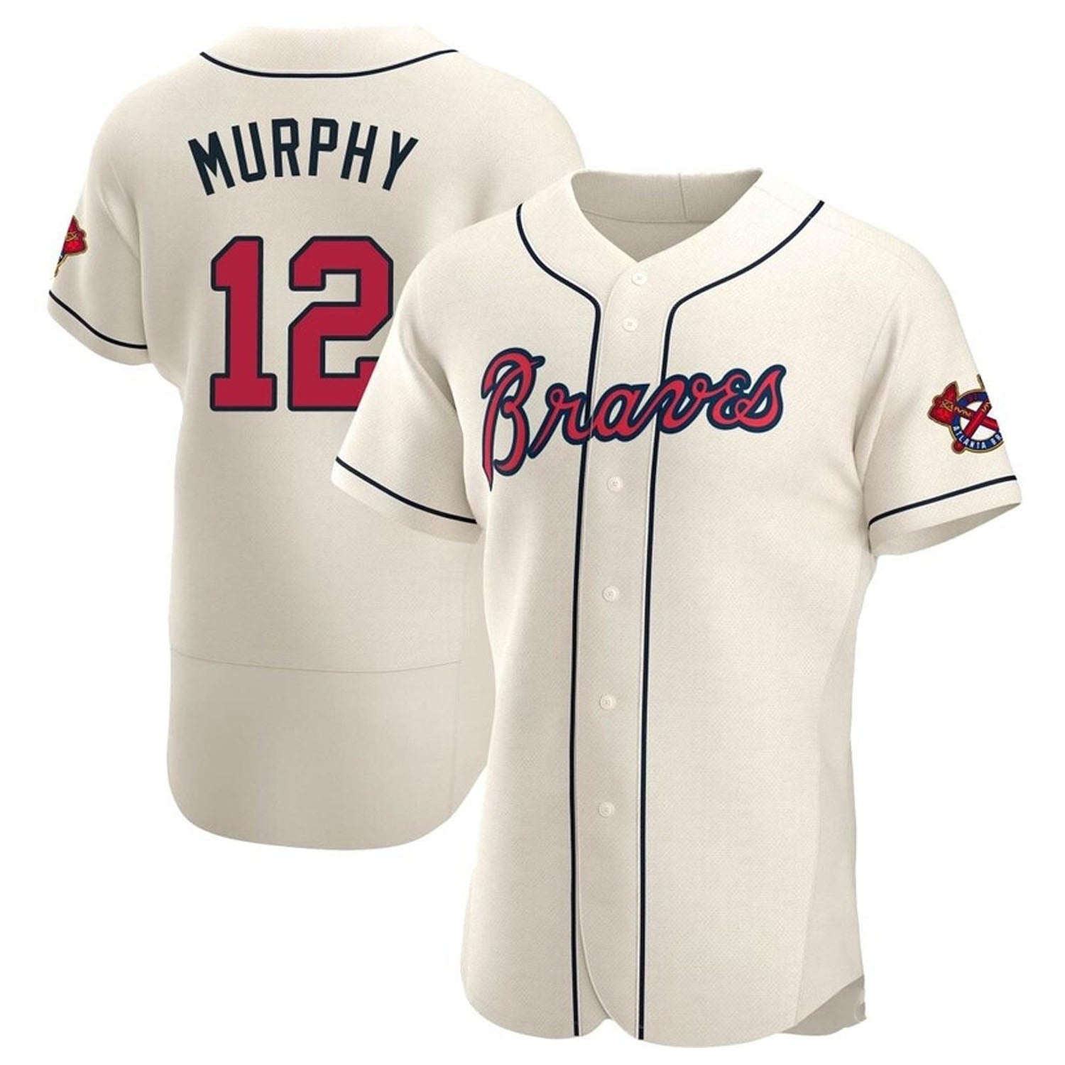 Sean Murphy Atlanta Braves 12 Jersey