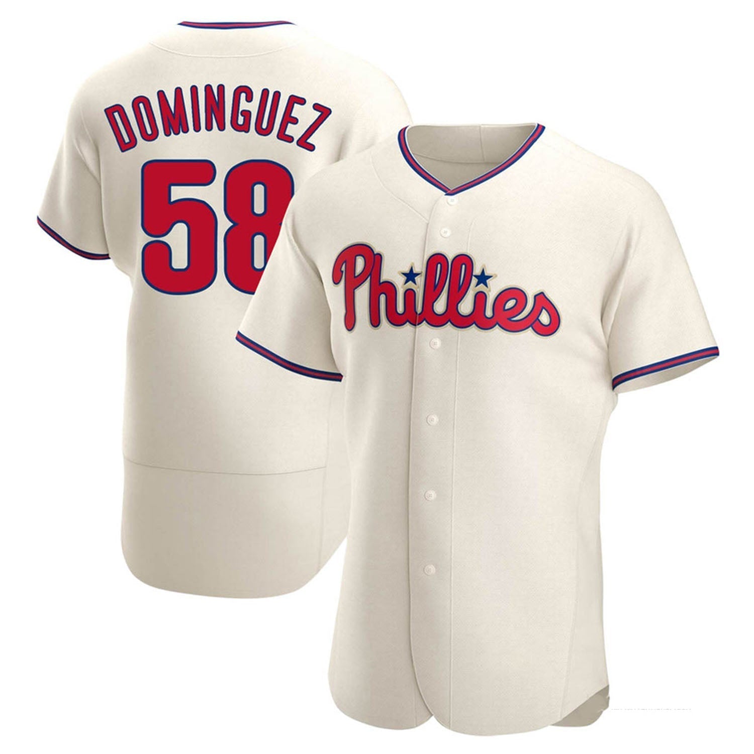 Seranthony Dominguez Philadelphia Phillies 58 Jersey