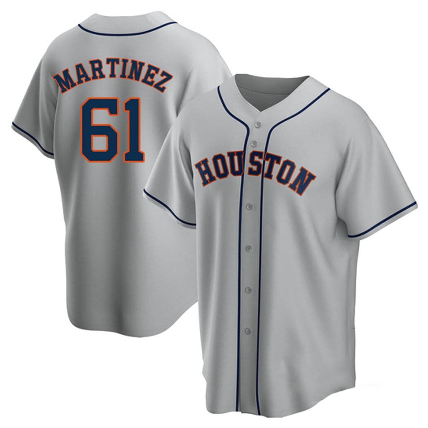 Seth Martinez Houston Astros 61 Jersey