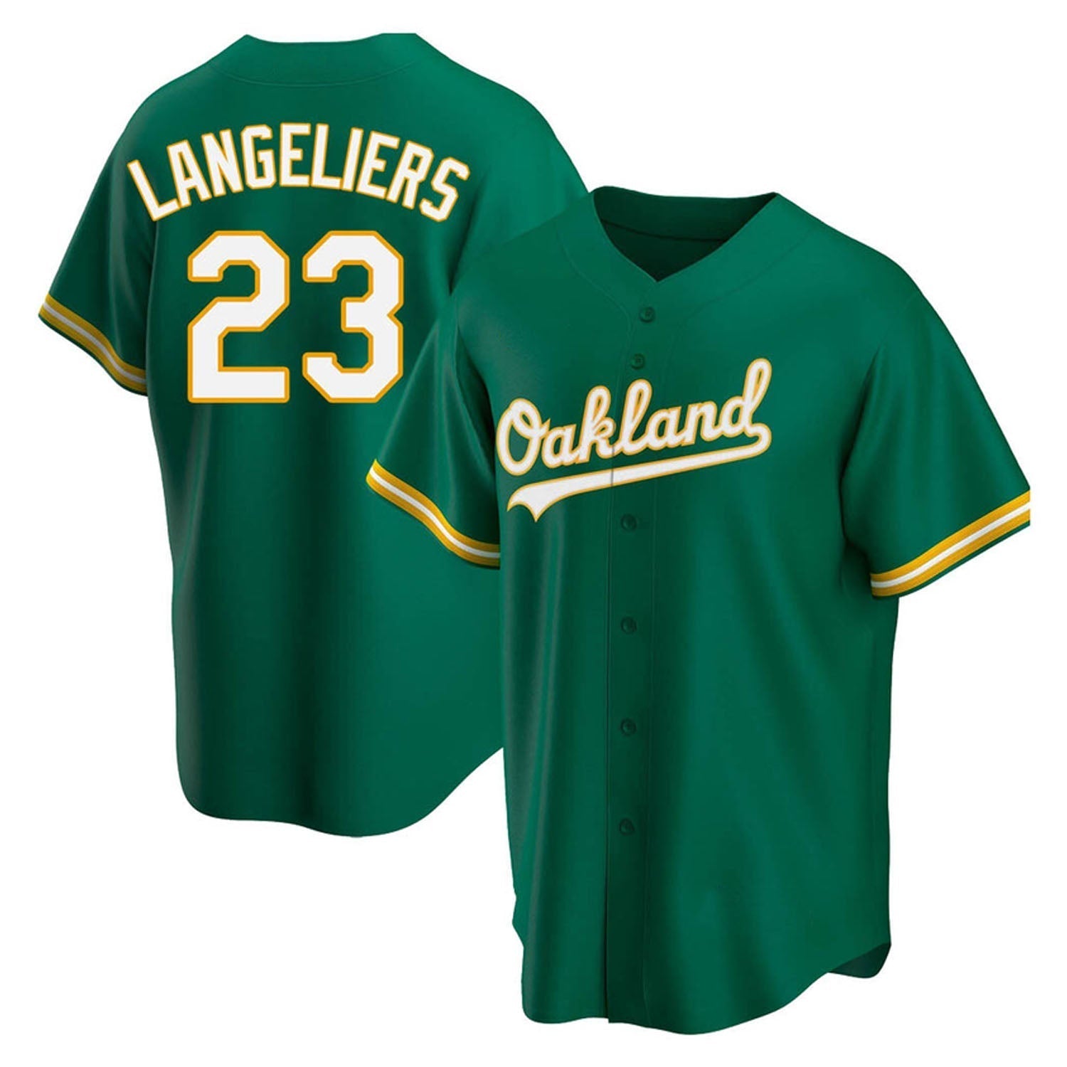 Shea Langeliers Oakland Athletics 23 Jersey