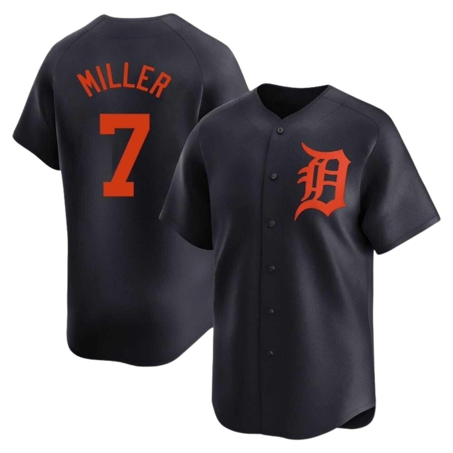 Shelby Miller Detroit Tigers 7 Jersey