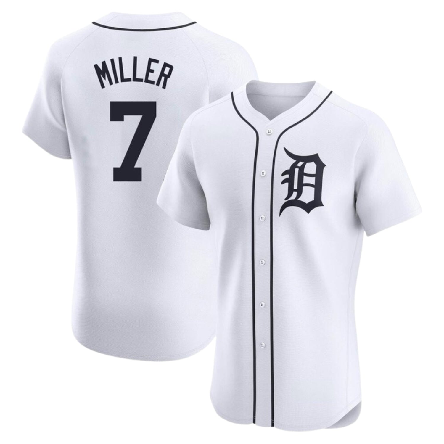 Shelby Miller Detroit Tigers 7 Jersey